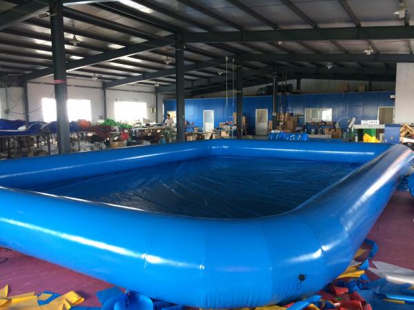 Quality Customized  Logo PVC Swimming Pool Removable And Portable Above Ground PVC Pools  for sale