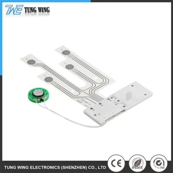 Waterproof Recordable Sound Chip with Customizable Sound Duration and Replaceable Battery for Greeting Cards and Toys