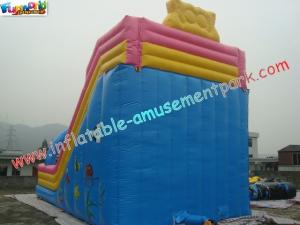 Wholesale 9M Spongebob Commercial Inflatable Water , Inflatable Bouncer Slides from china suppliers