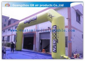 Wholesale Outdoor Advertising Custom Inflatable Arch 0.45mm Pvc Tarpaulin , 8mL * 5mH from china suppliers