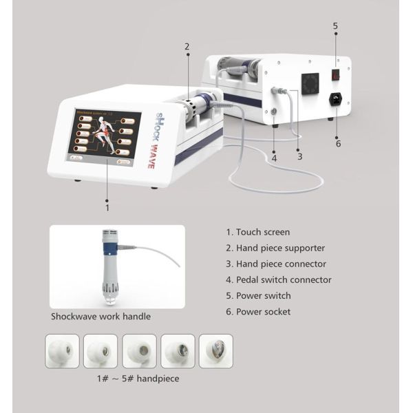 16Hz Veterinary Laser Shockwave Therapy Machine