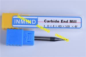 Wholesale 2 Flute TiSiN Coating Micro End Mill For Stainless Steel / Cast Iron from china suppliers