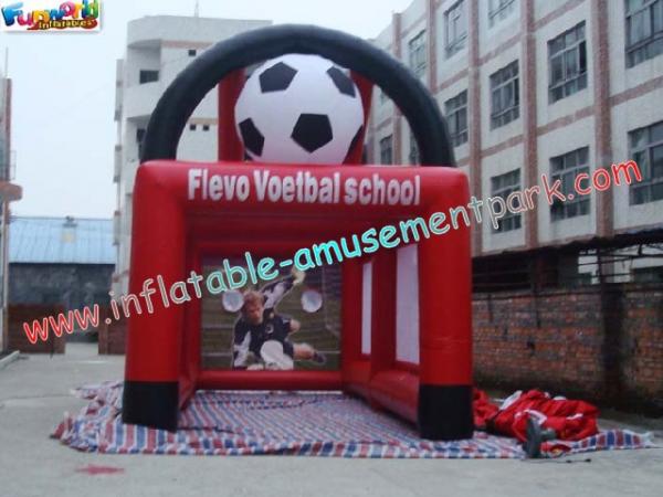 Quality Durable PVC tarpaulin Inflatable Football field Fun Sports Games for Rent for sale