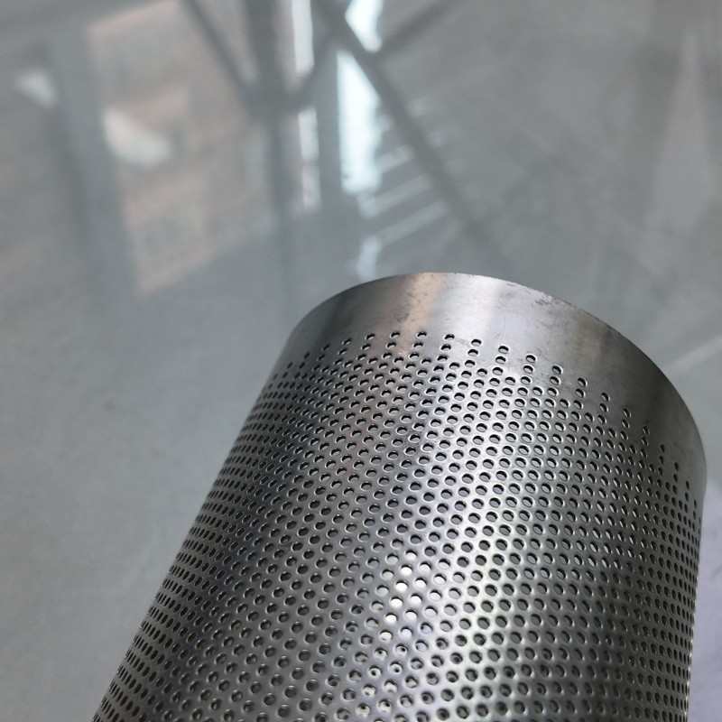 Custom Size Micro Hole Perforated Filter Cylinder