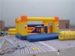 Screen Printed Inflatable Toys Slide Bounce House Outdoor Jumping Castle