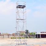 Lightweight Mobile Scaffold Tower Safe Aluminum Ringlock Scaffolding