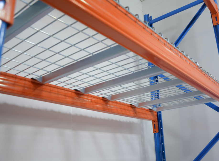 Custom Wire Mesh Decking For Pallet Racking Anti Corrosion Metal Mesh Decking