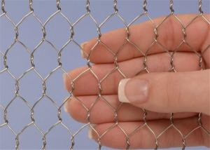 China Poultry Netting Chicken Wire Mesh , Plain Weave Galvanized Hexagonal Wire Mesh on sale
