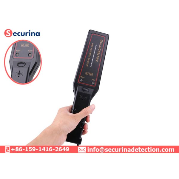Adjustable Sensitivity Security Metal Detector Wand High Sensitive Scanner Tool