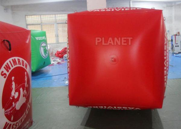 Sealed Air 1.5M Inflatable Marker Buoy For Advertising Red Color