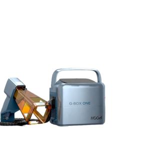 Wholesale 20W Small Handheld Laser Fiber Marking Machine Portable Mini Fiber Optic Engraving for Lettering Coding Supports DXF PLT BMP from china suppliers