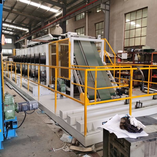 Hanging Rubber Cooling Machine Batch Off Cooler For Rubber Sheet