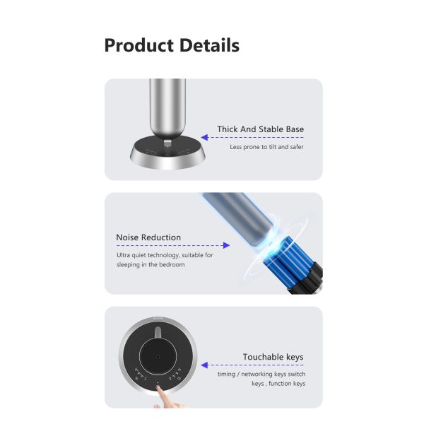 Bluetooth APP Controlled Office Aroma Diffuser Portable Aroma Diffuser For Air Purification