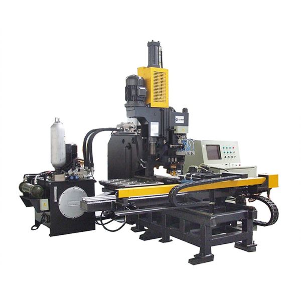 High Accuracy And Reliability CNC Steel Plate Drilling Machine Servo Motor Feed