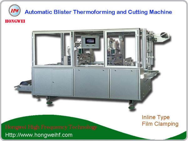 Quality Automatic Blister Forming Machine Cutting / Trimming Device 12 Months Warranty for sale