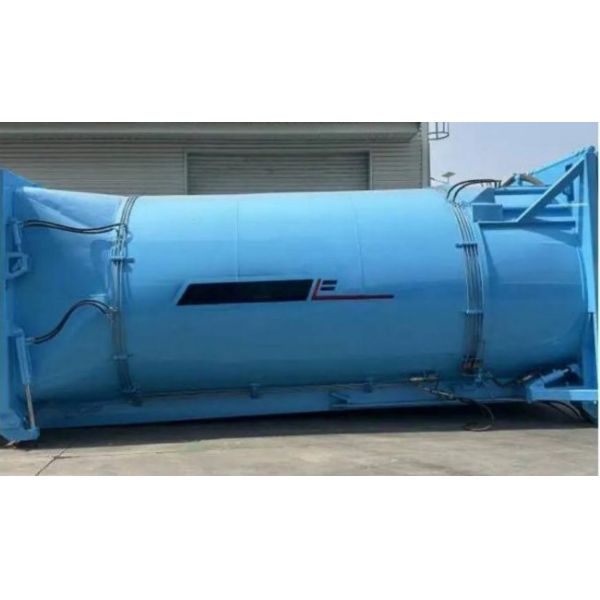 Customized Mobile Vertical Direct Compression Solid Refuse Trash Waste Refuse Garbage Station
