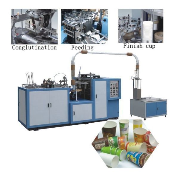 High Speed Paper Cup Machine With Collecting
