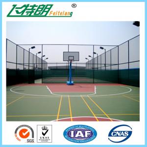 China Acrylic acid Sport Court Surface Polyurethane Floor Paint Outdoor Basketball Court on sale