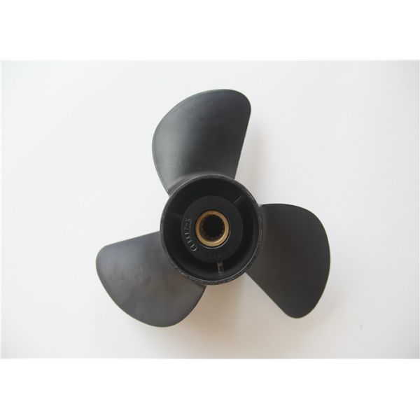 Black Outboard 3 Blade Propeller / Outboard Engine Props 6G5-45978-00-98