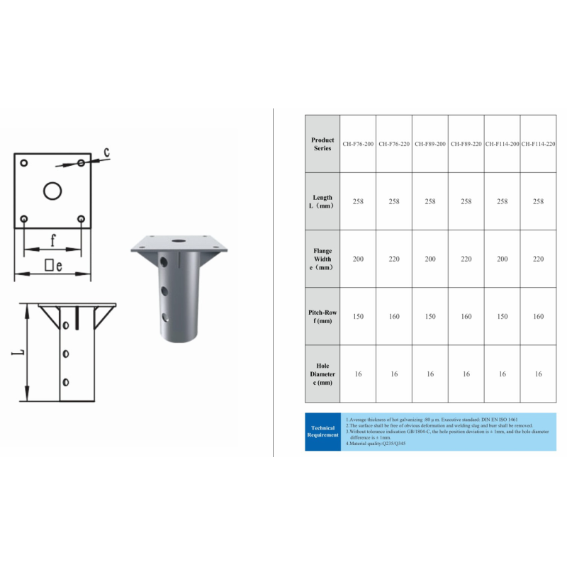 Hot Dip Galvanized Screw Helical Pile Cap Q235 Q355 Construction Material