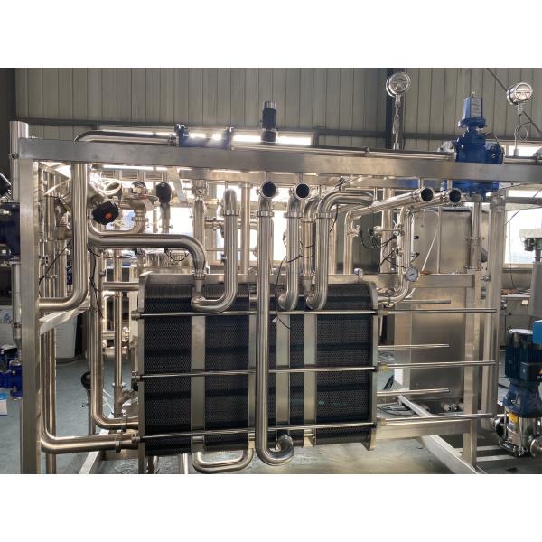 Sus304/316 Uht Pasteurization Machine For Egg Liquid Processing Line