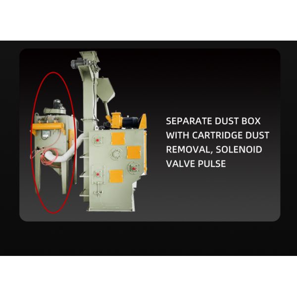 Crawler Tumble Belt Type Shot Blasting Machine 13KW for Descaling / Stripping
