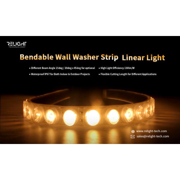 FPC 6500k Flexible LED Strip Lights With Different Beam Angle