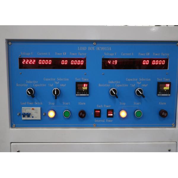300V IEC Test Equipment For IEC60884 Resistive , Inductive And Capacitive Load Test Equipment