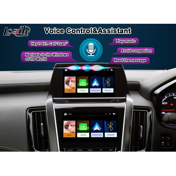 Lsailt Apple CarPlay Android Auto Module for Crown S220 GSW224 2018-2022 Integration Mobile Phone Mirroring, Reverse Camera