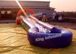 Wholesale Funny U Shaped Outdoor Inflatable Water Slide PVC Tarpaulin With Blower from china suppliers
