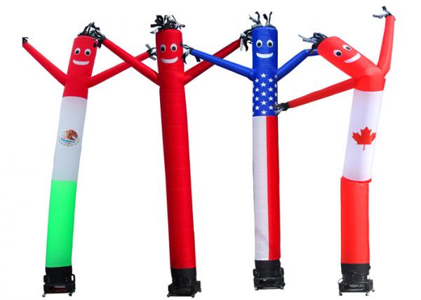 Quality Customized Size Inflatable Wavy Arm Guy Beautiful And Long Durability for sale