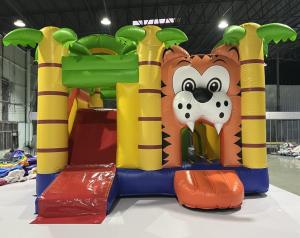 Wholesale PVC Tarpaulin Inflatable Bouncy Castles Inflatable Jumping House Lion Design from china suppliers