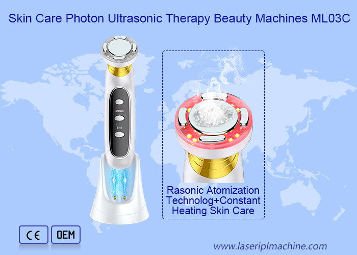 ML03B Ems Led Light Therapy Facial Cleansing Skin Tightening Radio Frequency Machine
