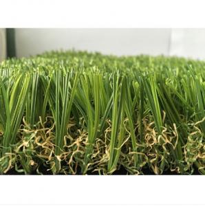 Wholesale 2 Inch Garden Artificial Grass 16600 Detex Curved Wire Yarn Shape from china suppliers