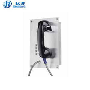 Wholesale Emergency Vandal Resistant Telephone Flush Mounted Handset Phone For Prison from china suppliers
