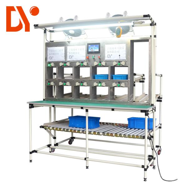 Colored Pipe Pipe Racking System Spray Coating For Workshop Logistic