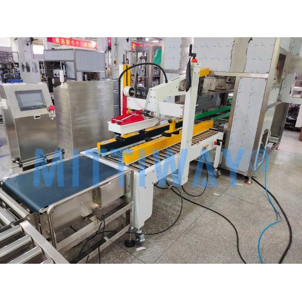 380V / 50HZ Carton Box Erector Machine With Touch Screen Operating System