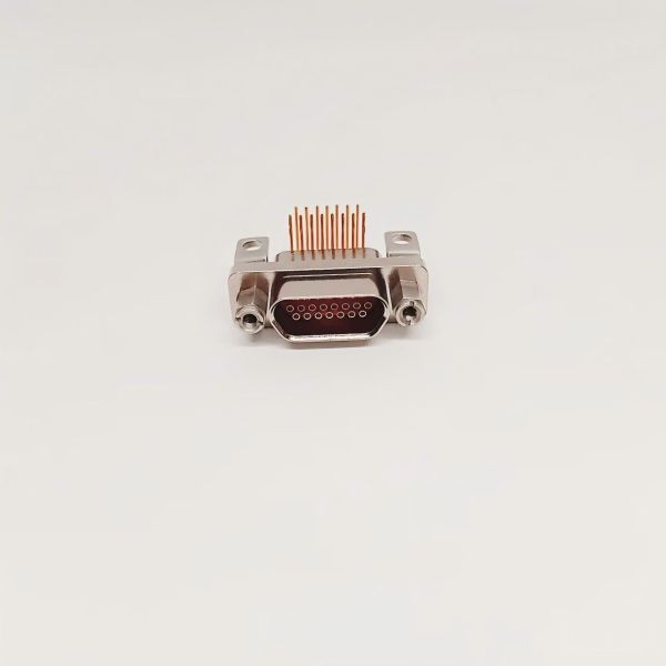 J30J-51TJW-J 51-Pin Aeronautics and Astronautics Micro Rectangular Electrical Connector with Metal Body and Precision Twist Pins