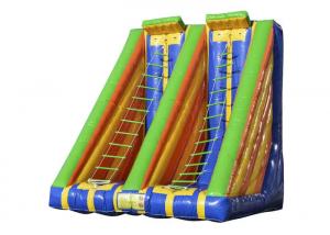 China Race Inflatable Sports Games Outdoor Toys Blow Up Ladder Climb Capacity on sale