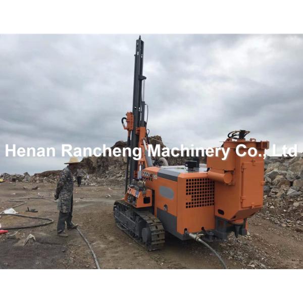 Hydraulic Crawler DTH Down The Hole Drilling Rig 68HP Diesel Engine 20m Drill Depth