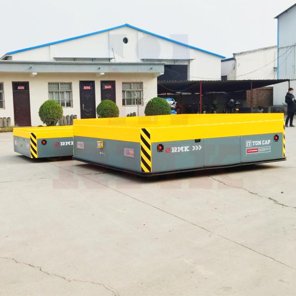 17 Tons Battery Powered Steerable Die Transfer Cart Electromagnetic Brake