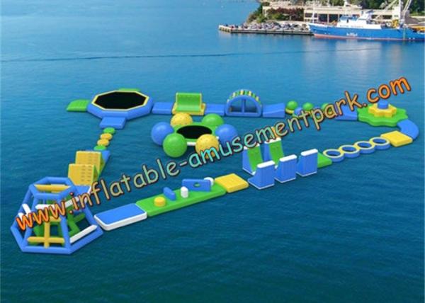 Quality Commercial Outdoor Inflatable Floating Water Park Equipment in Hotels for sale