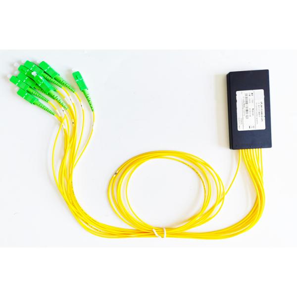 1x8 SC APC Fiber Cable Splitter compact assembly G.657A2 with 1.8mm