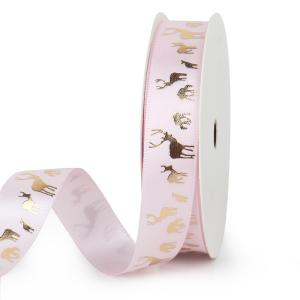 Wholesale Custom Logo Polyester Wedding Gift Packing Chri stmas Ribbon Private Label Ribbon from china suppliers