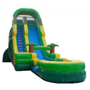 Wholesale Inflatable Tropical Theme Outdoor Water Slide For Kids Blow Up Slides from china suppliers