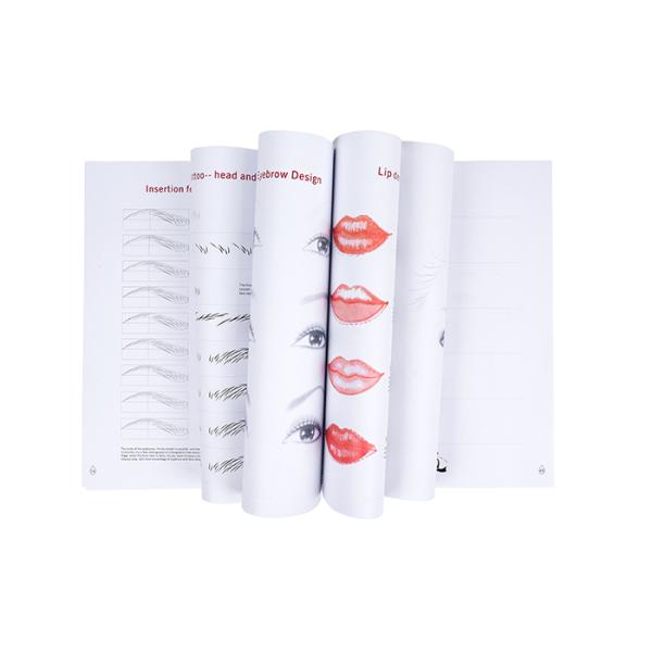 CTA125 English Microblading Practice Book For PMU Training