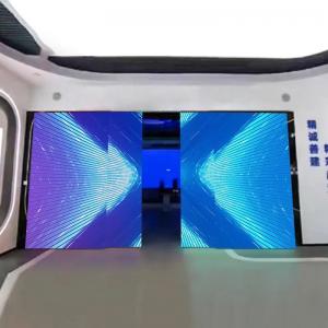 China Outdoor Plug Door Sliding LED Screen Curved Led Panels on sale