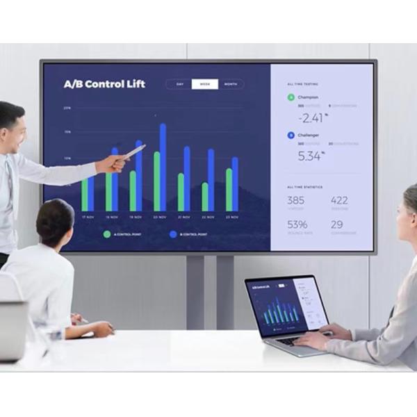 Brown Wireless Video Presentation System Single Screen