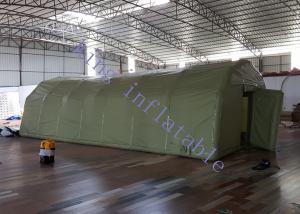 Wholesale Green PVC Tarpaulin Military Inflatable Event Tent CE Certification 40m X 10m X 6m from china suppliers