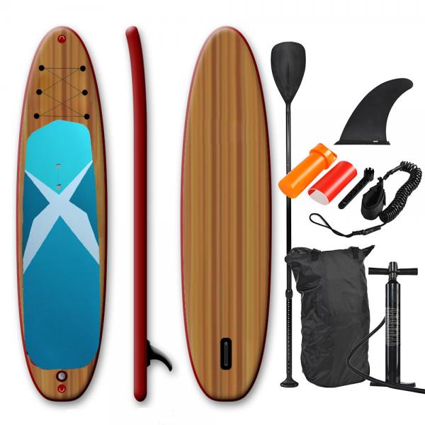 Quality Epoxy Resin Customized Wooden Stand Up Paddle Board Sup for sale